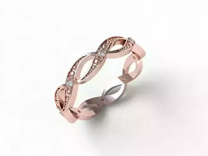 Ringmodel109 - Wedding ring - S-band