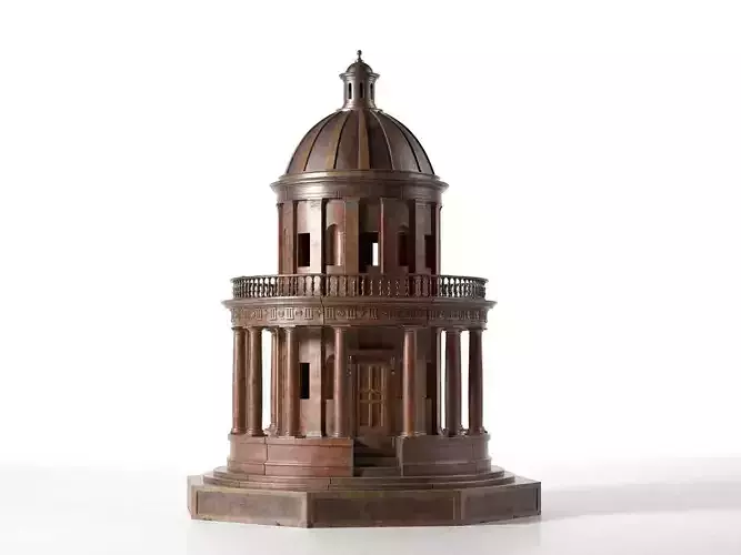 The Tempietto Architectural Model 3D model The Tempietto Architectural Model 3D model