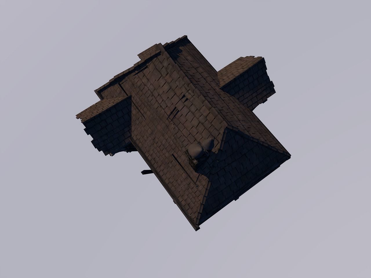 Fantasy House 3D model_2