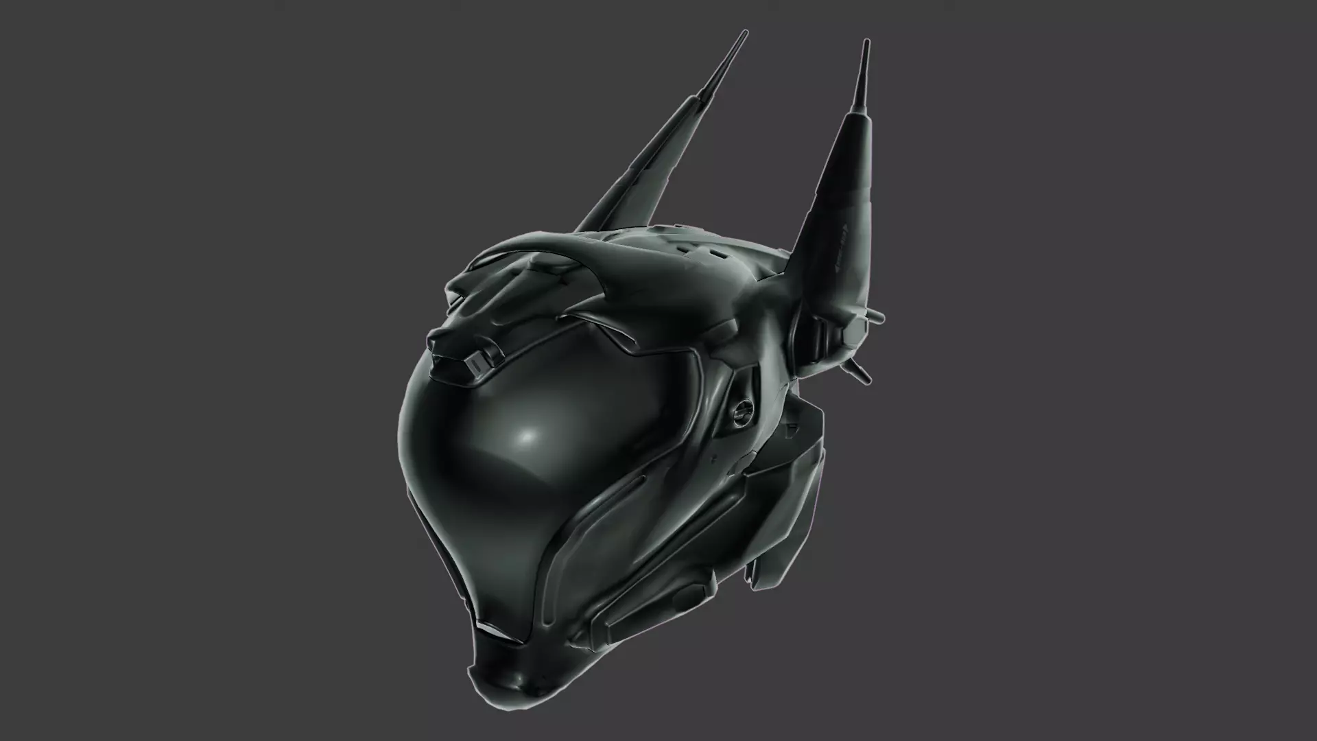 Vanguard Horned Helmet 3D Printable Model 3D print model