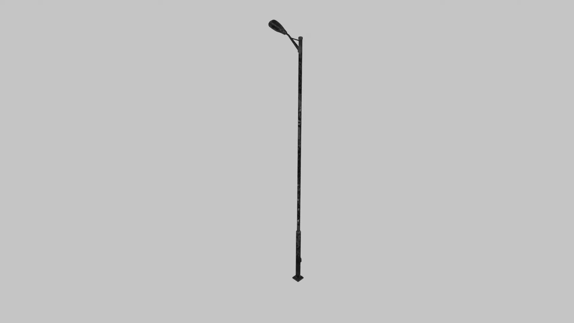 Streetlight Low-poly 3D model