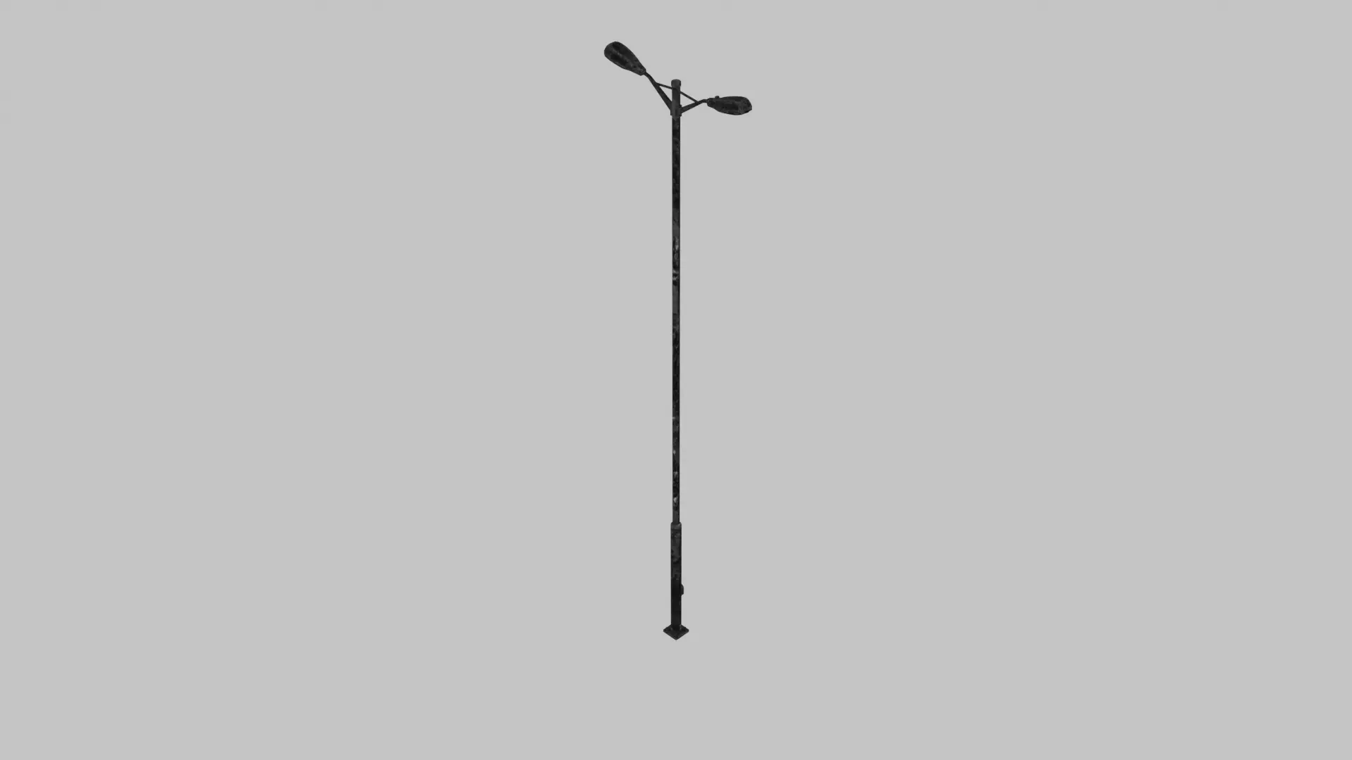 Streetlight Low-poly 3D model