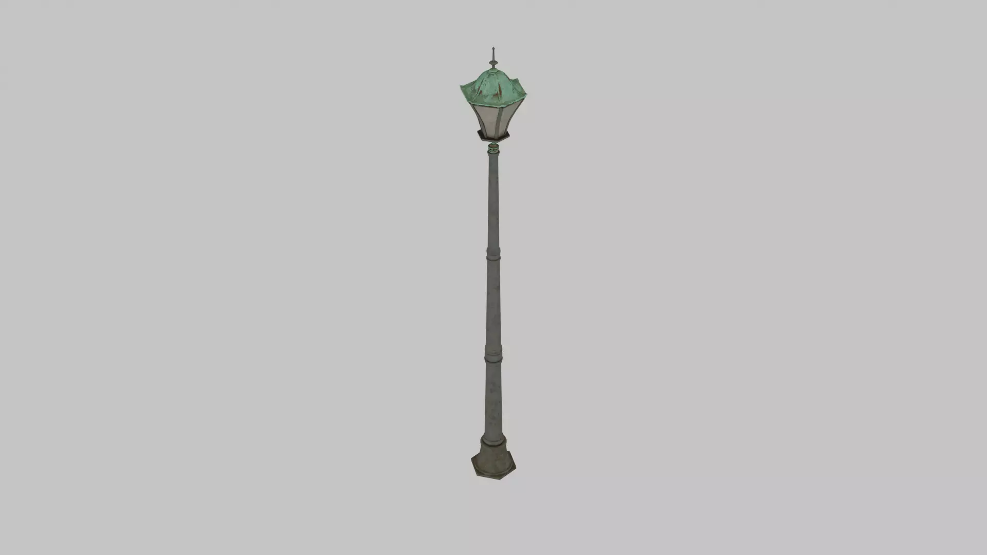 Streetlight Low-poly 3D model