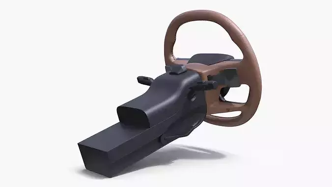KIA Steering Wheel with Controls 3D model 7