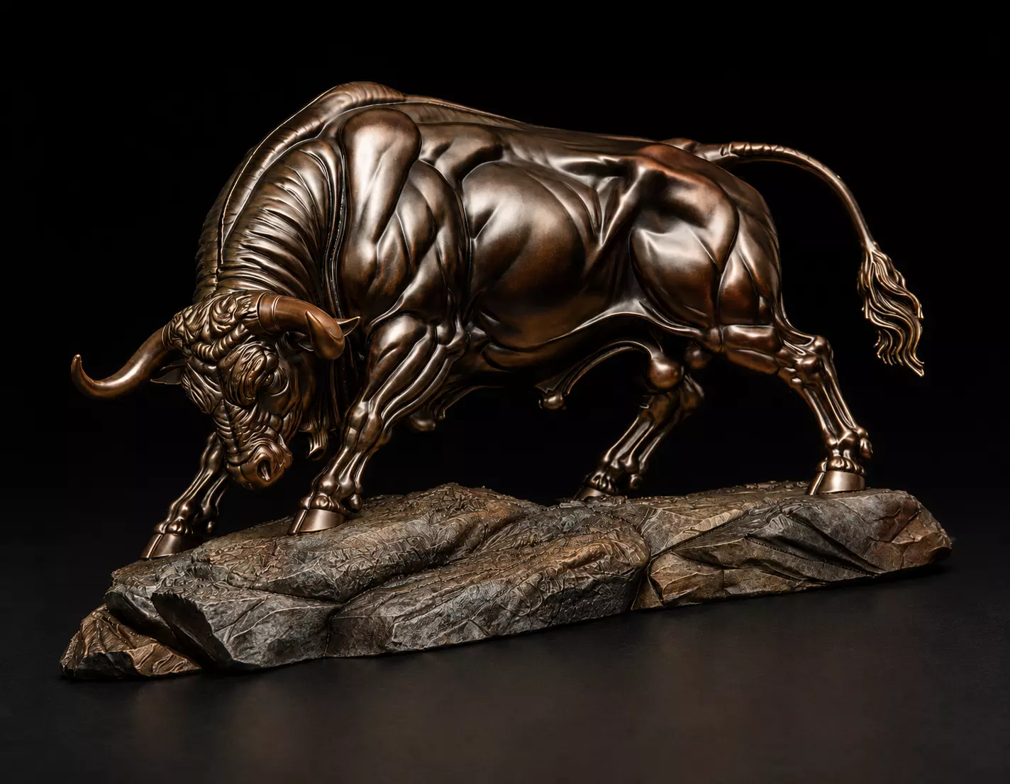 Charging Bull Sculpture 3D print model
