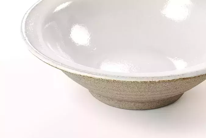 polypasta - klif ceramics - bowl concrete purple clouds 01 3D model 4