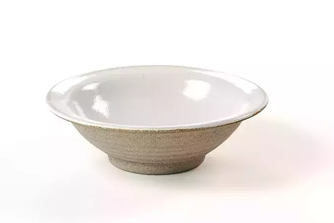 polypasta - klif ceramics - bowl concrete purple clouds 01 3D model
