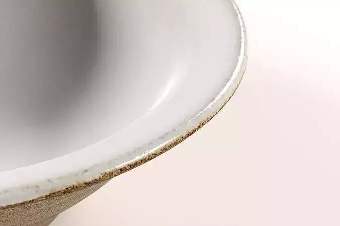 polypasta - klif ceramics - bowl concrete purple clouds 01 3D model 6