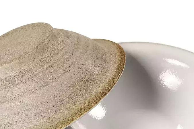 polypasta - klif ceramics - bowl concrete purple clouds 01 3D model 7