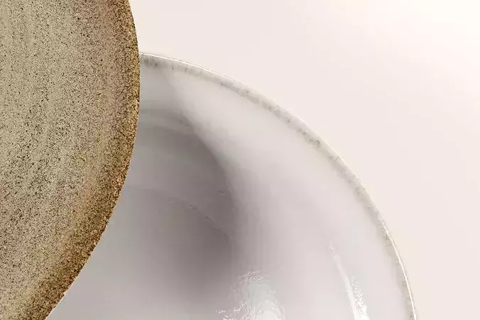 polypasta - klif ceramics - bowl concrete purple clouds 01 3D model 5