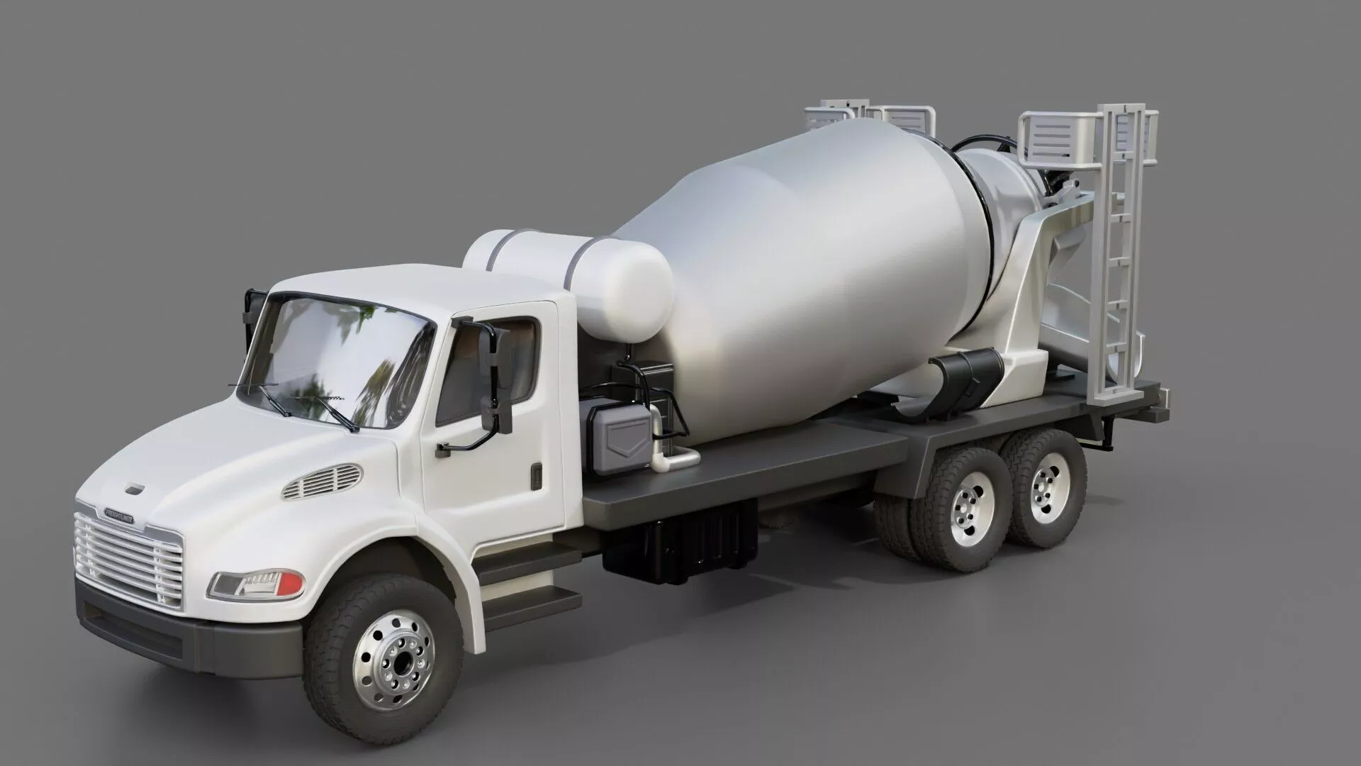 2012 Freightliner M2-106 Mixer 3D model