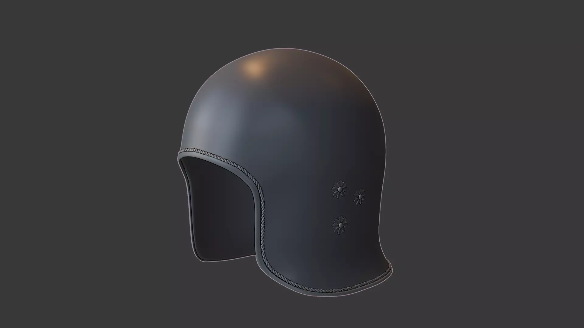 Iron Skull Cap Helmet 3D Printable Model 3D print model