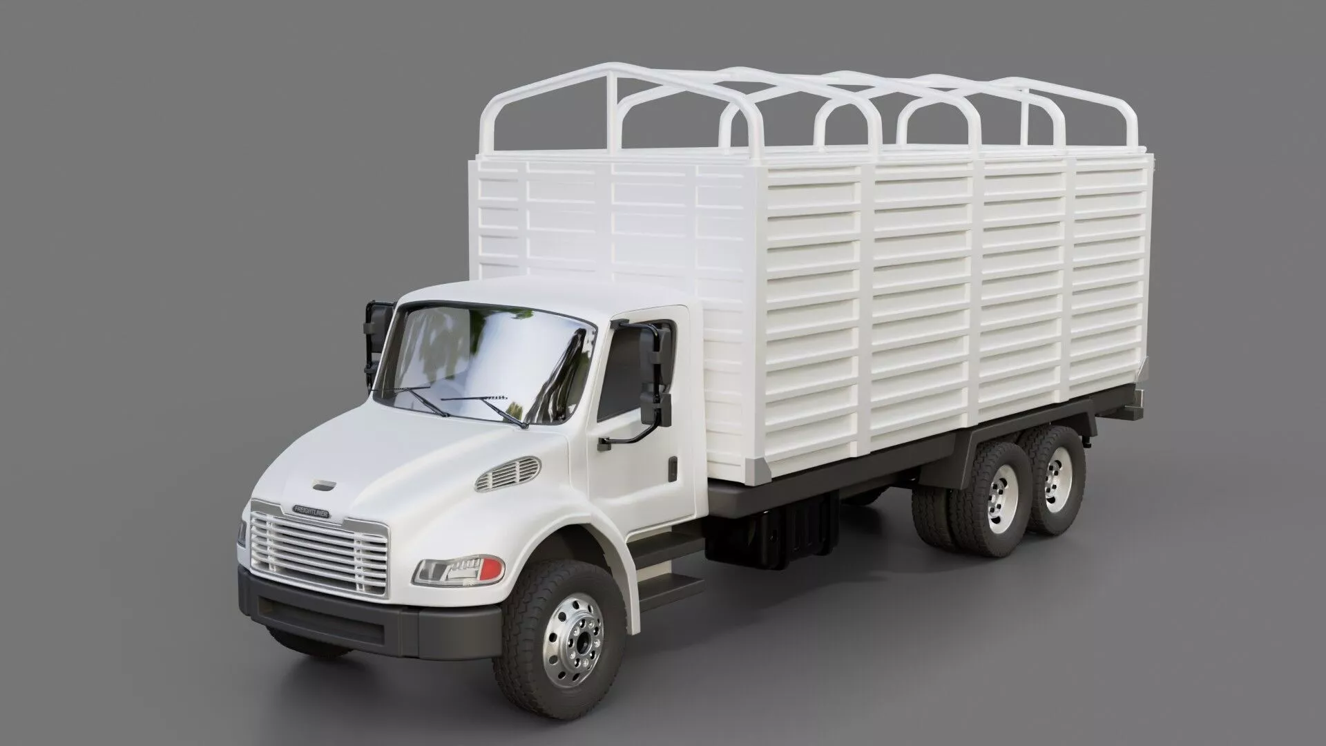 Freightliner Business Class M2 Cargo Truck 3D model