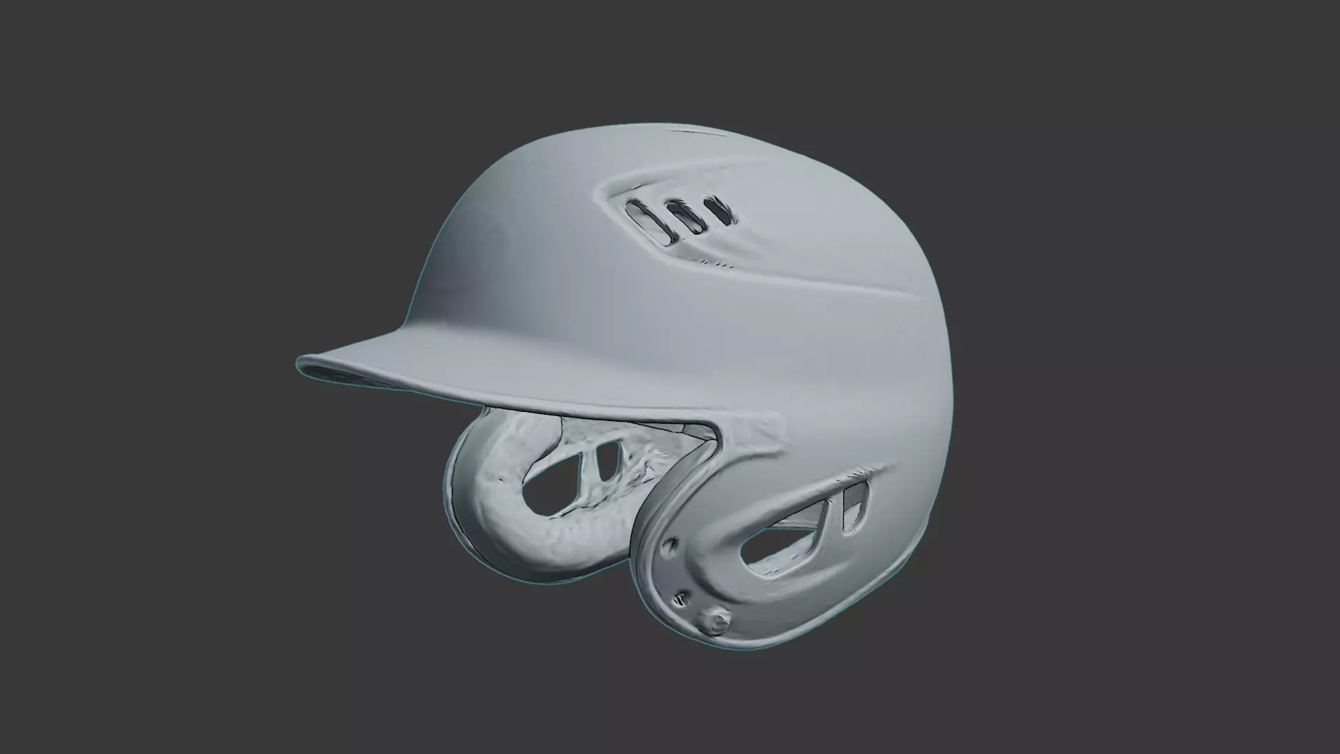 Rawlings VELO R16 Custom Batting Helmet 3D Printable Model 3D print model