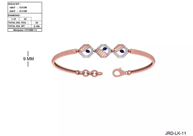 Ladies Bracelet Collection  24 Pre-Supported STL Files