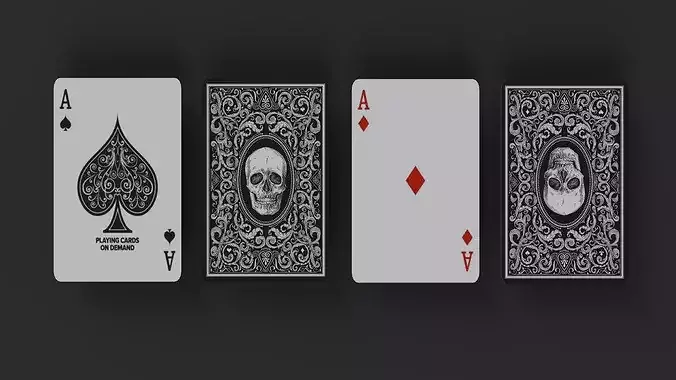 Gothic Playing Card Deck - 54 Cards