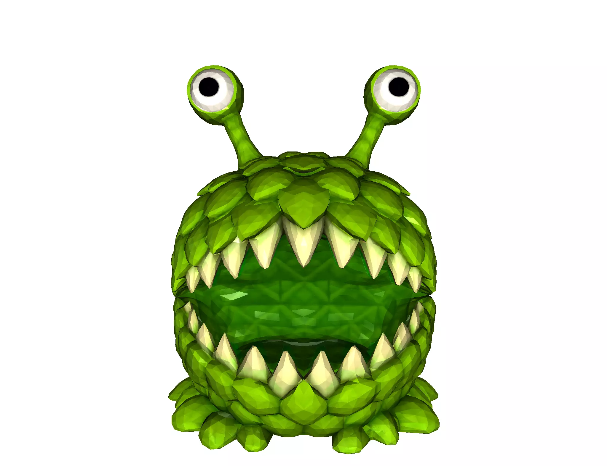 Garden Topiary Monster 3D model