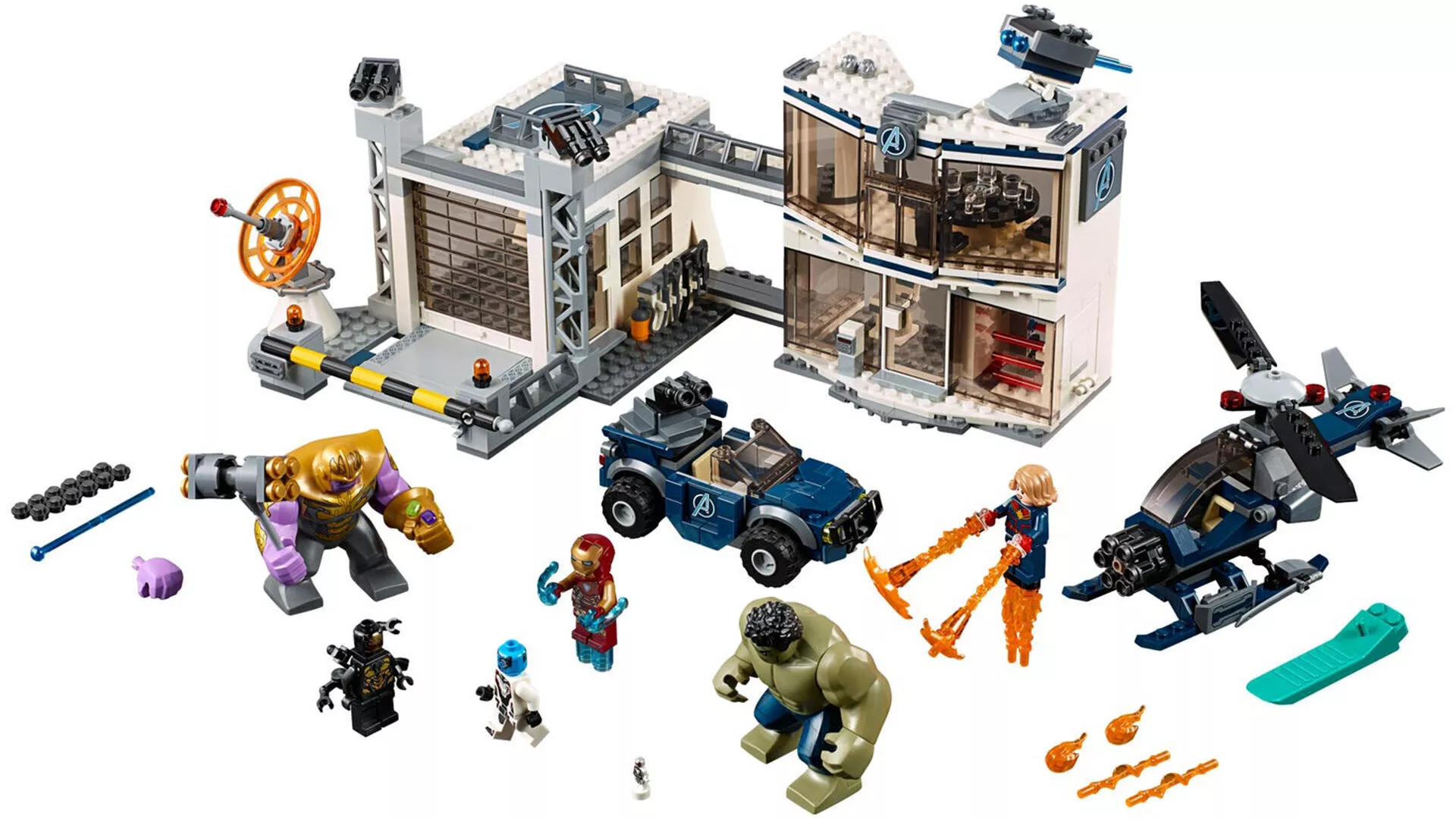 TwindBricks3D - 76131 Avengers Compound Battle 3D print model