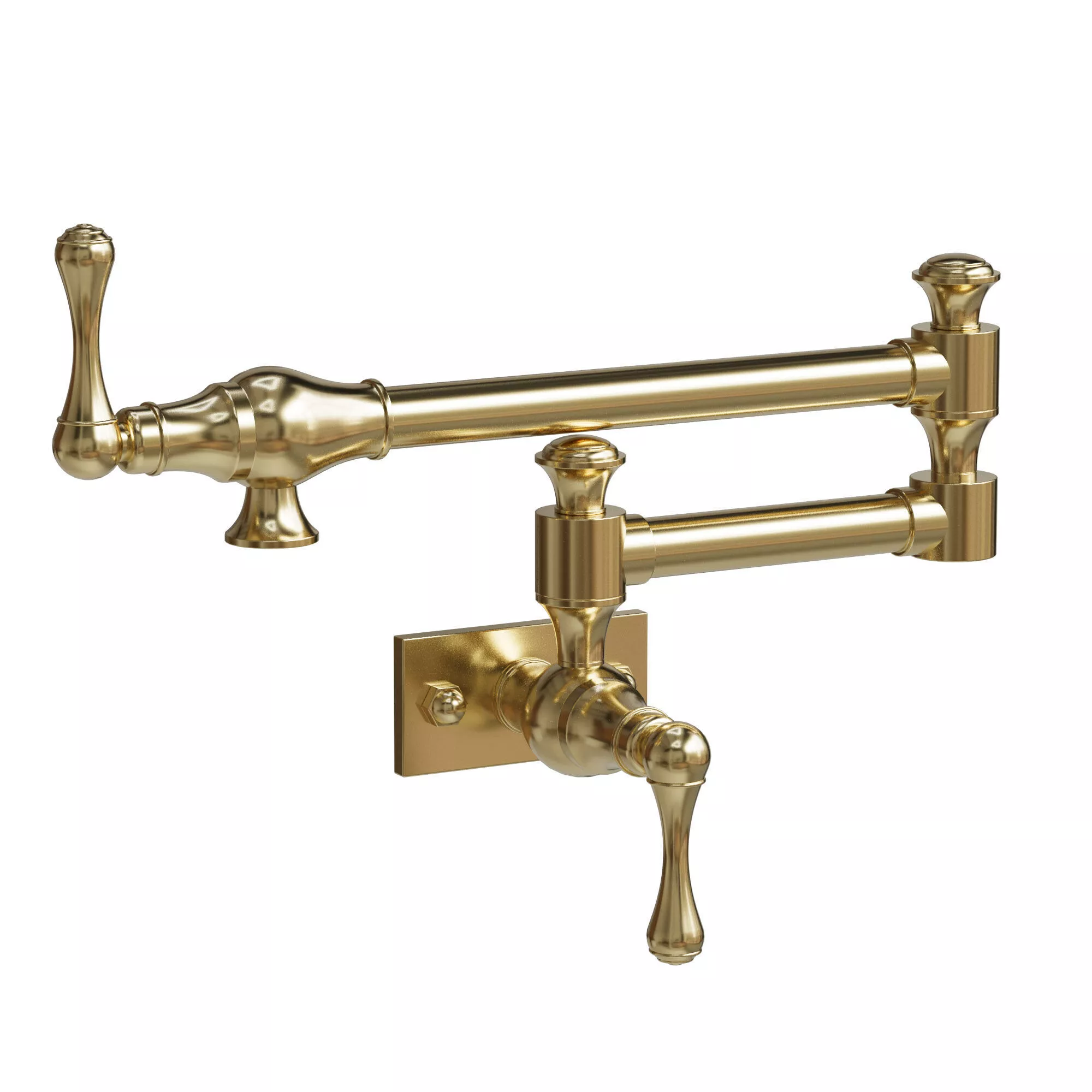 Pot Filler Wall Mount 8EFMLNBNB 3D model