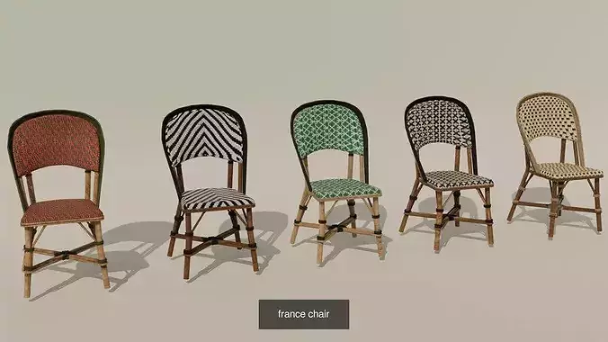 French Bistro Furniture Pack Authentic Paris Cafe Chairs Tables 4