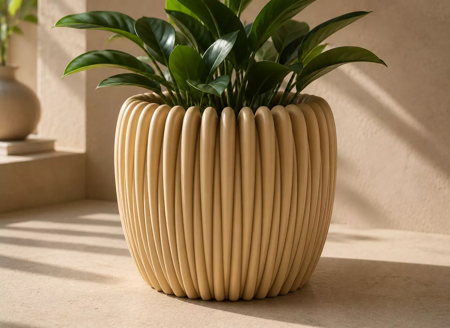 Plant Pot Blumentopf Maceta Planter Free 3D print model