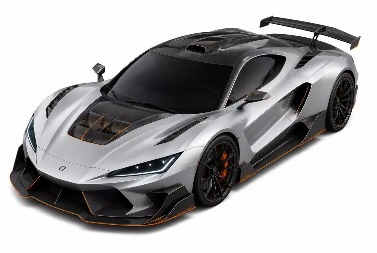 Futuristic Hypercar Super Sports Car 3D Model 3D model