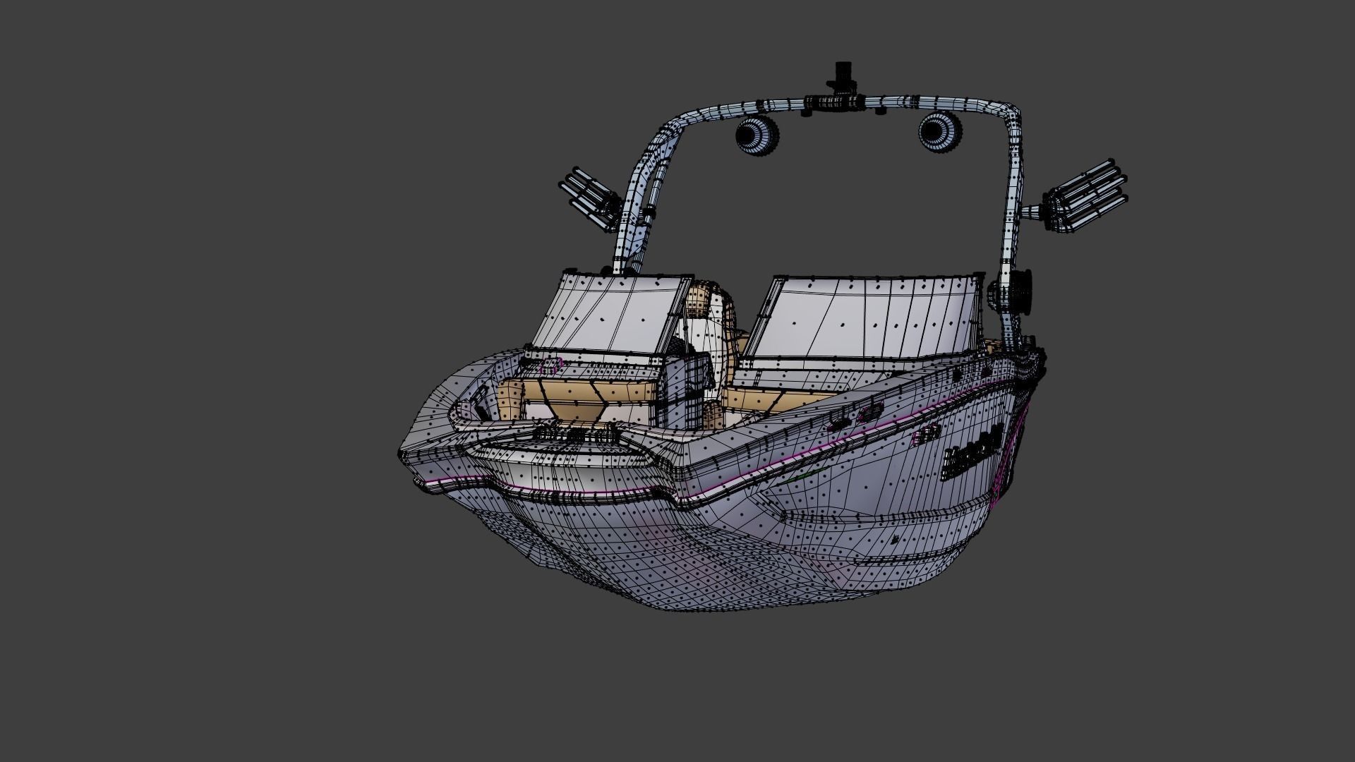 MasterCraft X20 Wakeboard Boat 3D model_8