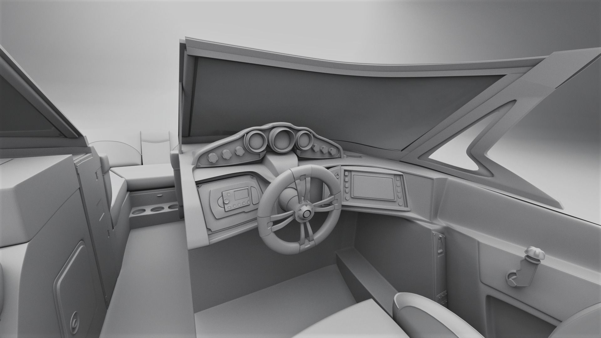 MasterCraft X20 Wakeboard Boat 3D model_12