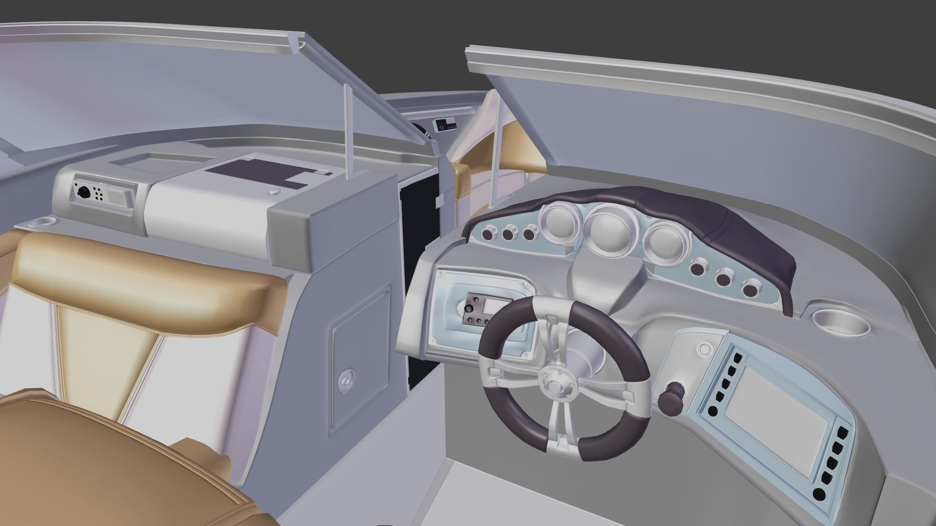 MasterCraft X20 Wakeboard Boat 3D model_16