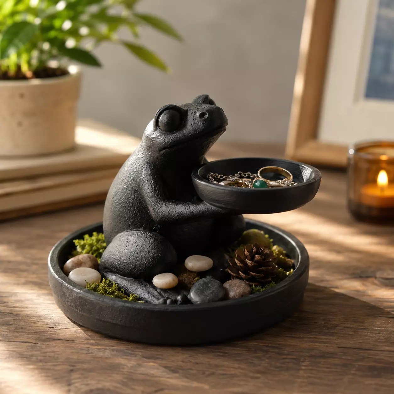 Frog Catchall Tray 3D Printable STL 3D print model