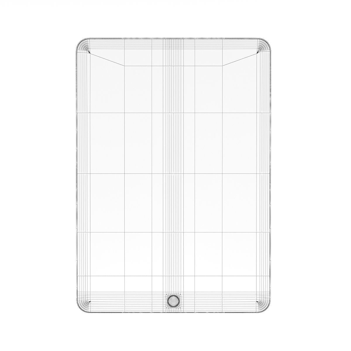 iPad Pro 10 Dark Grey 3D model_1