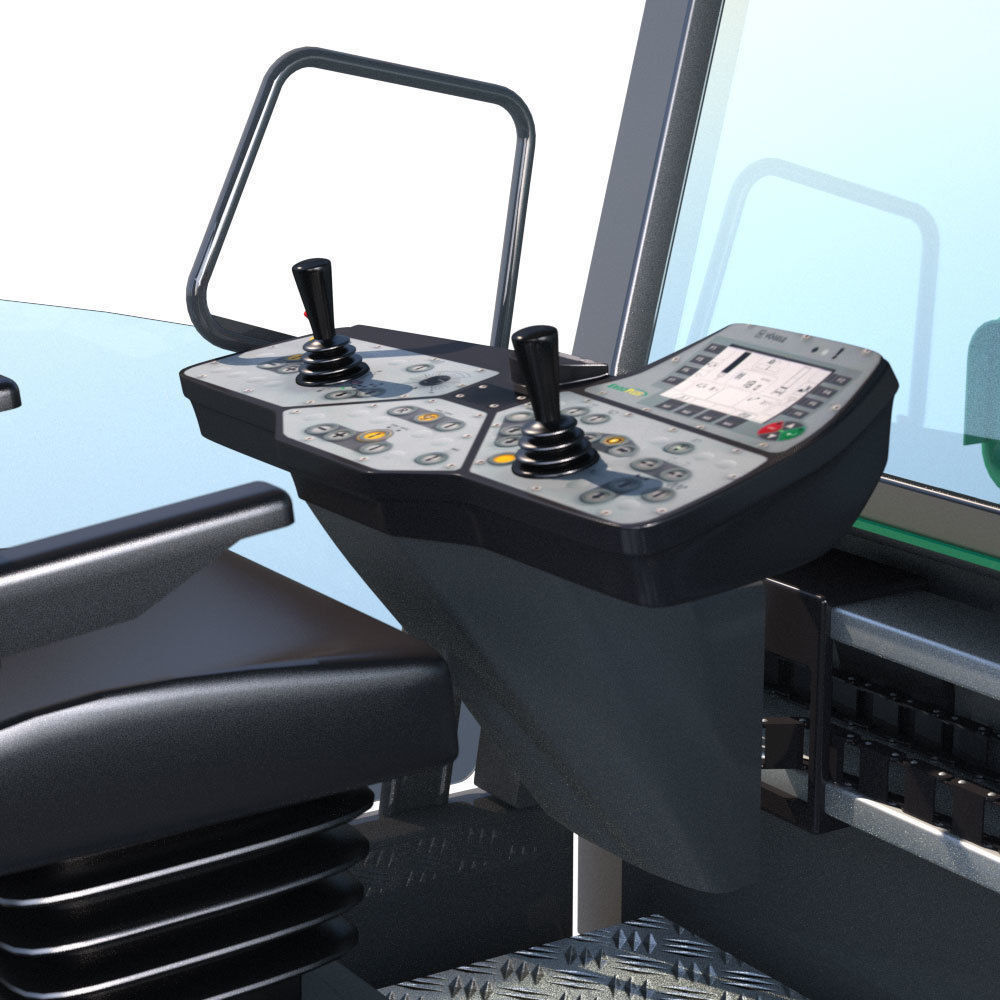 Paving Machines Collection 3D model_25