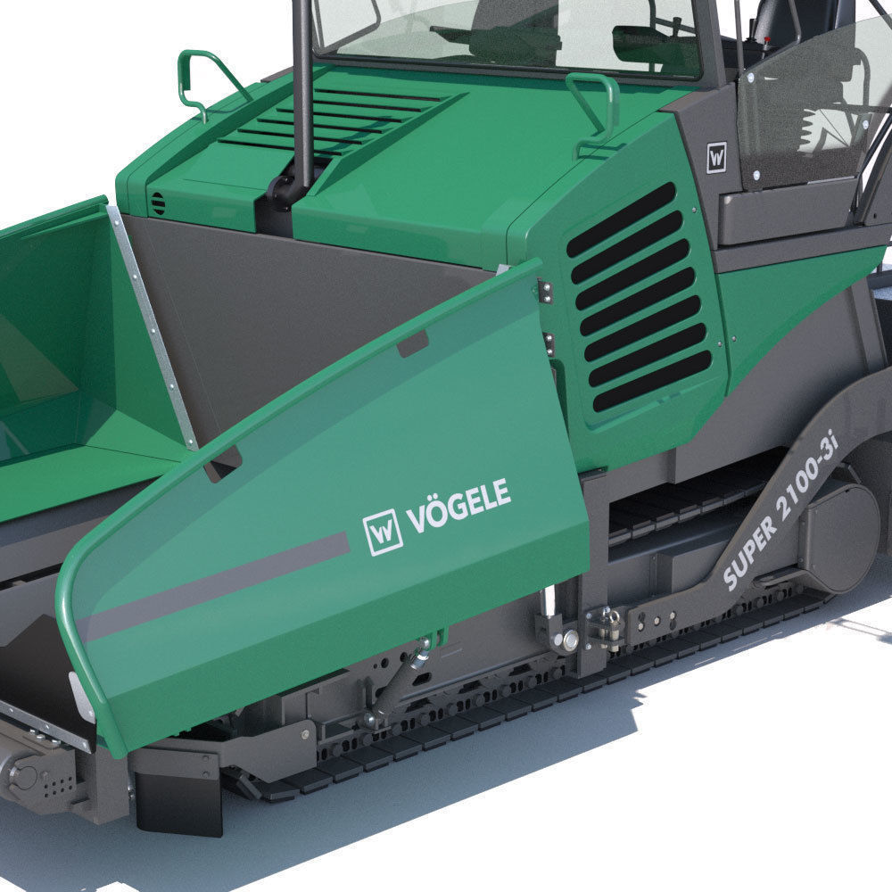 Paving Machines Collection 3D model_28