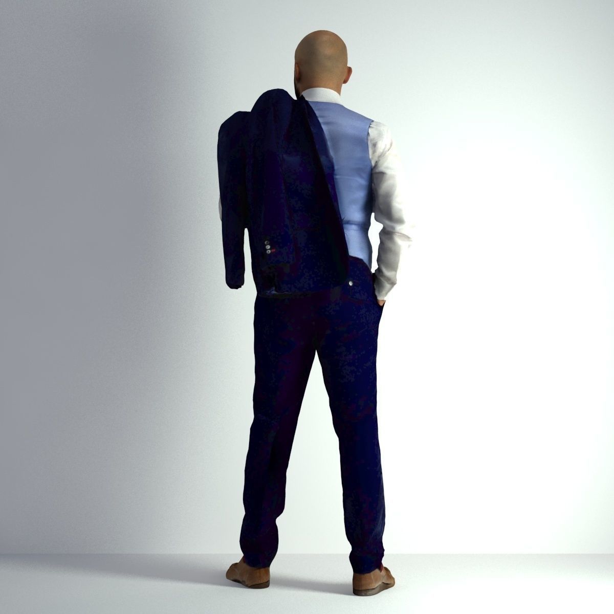 3D Scan Man Night Suit 012 3D model_26