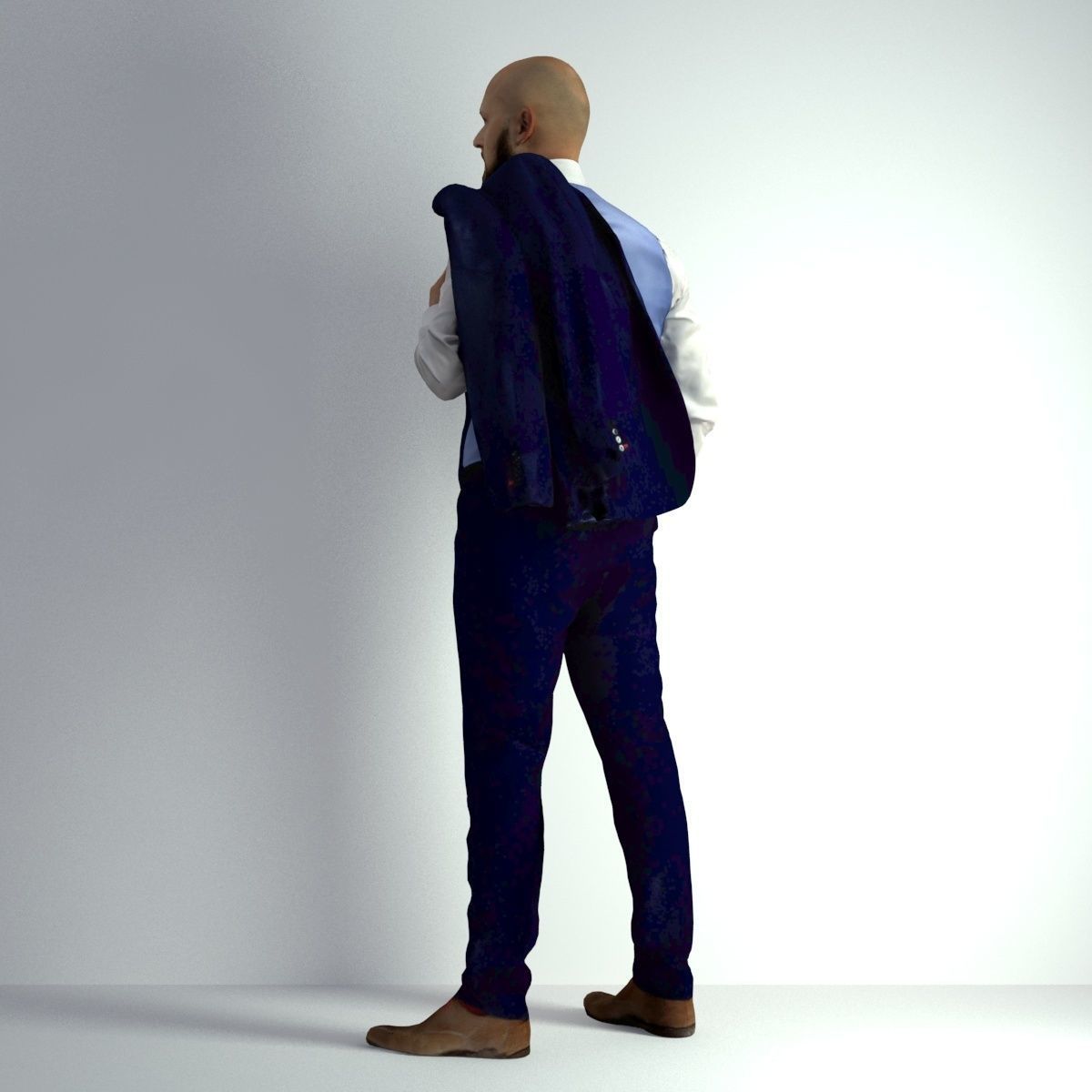 3D Scan Man Night Suit 012 3D model_31