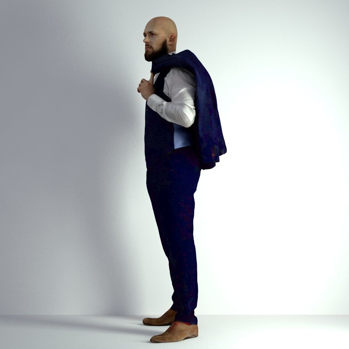 3D Scan Man Night Suit 012 3D model_37