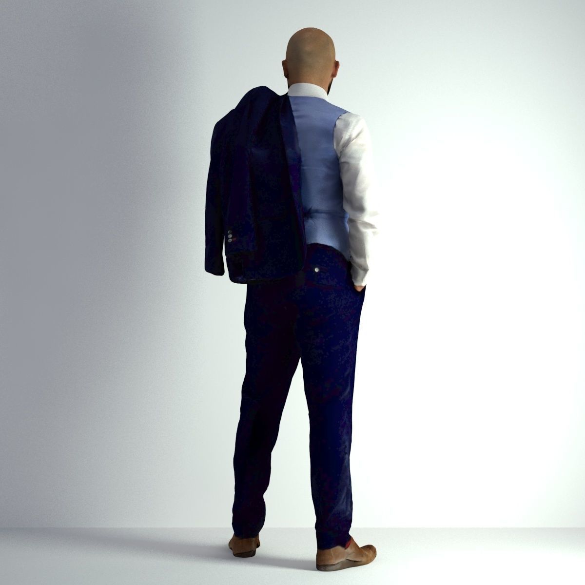 3D Scan Man Night Suit 012 3D model_24