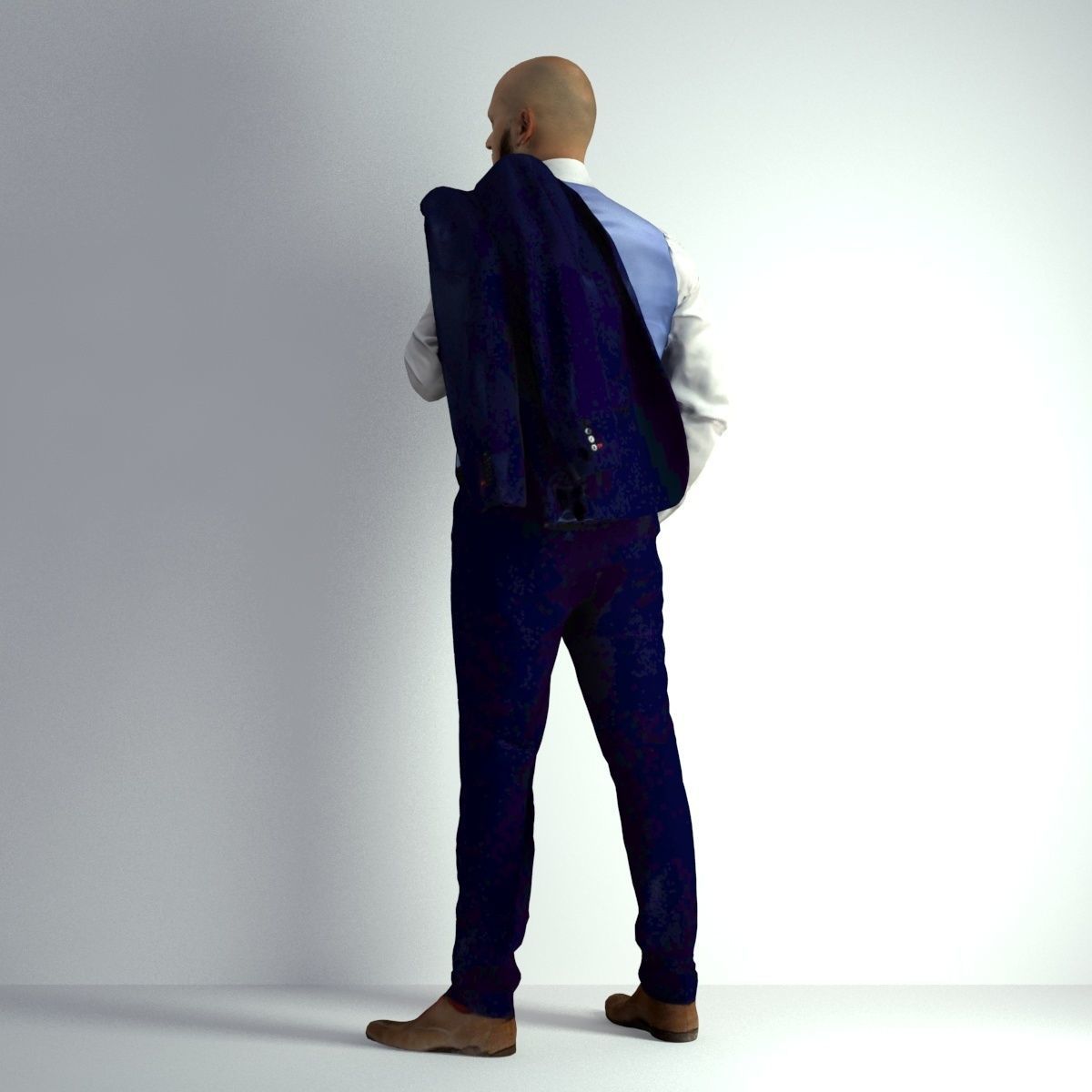 3D Scan Man Night Suit 012 3D model_30