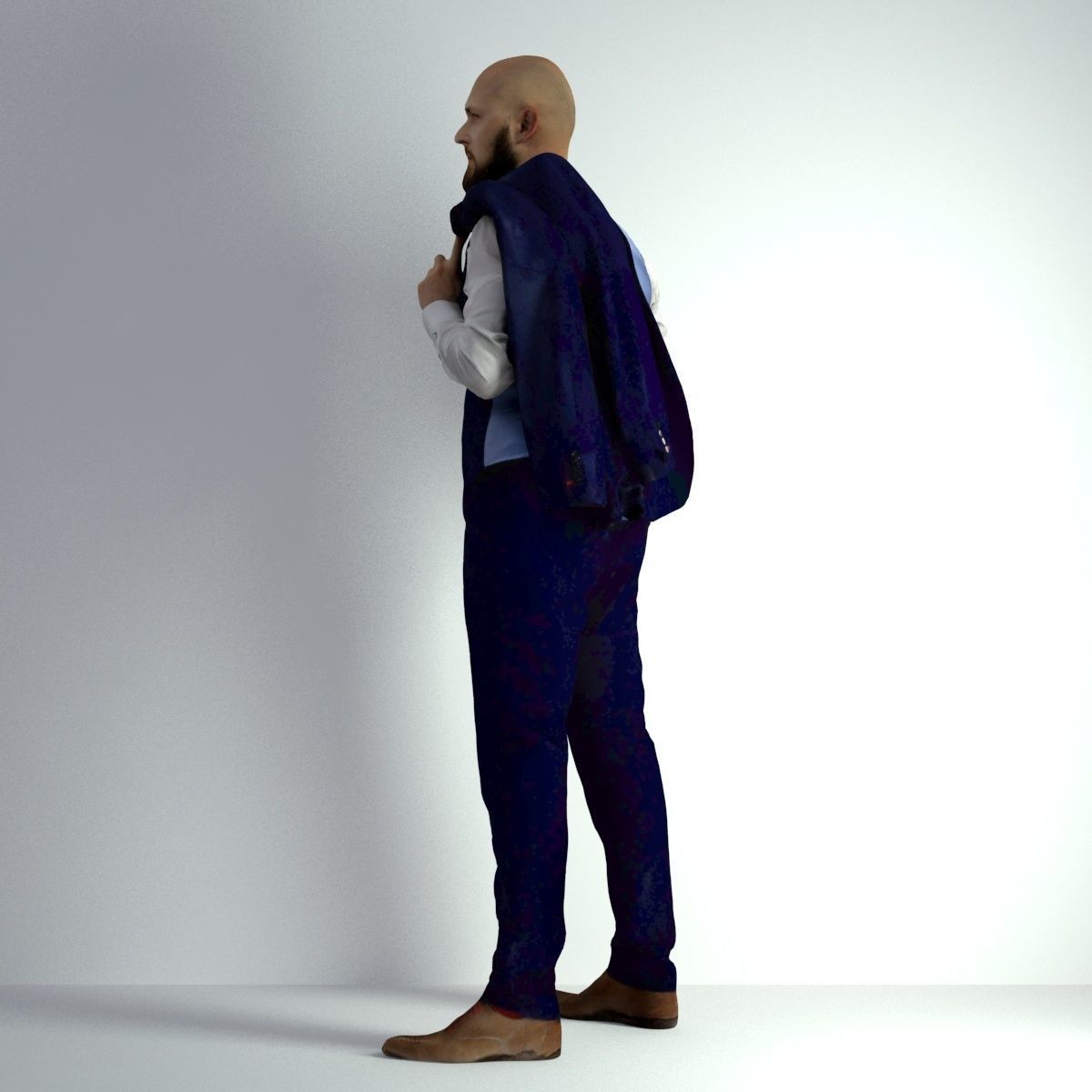 3D Scan Man Night Suit 012 3D model_33