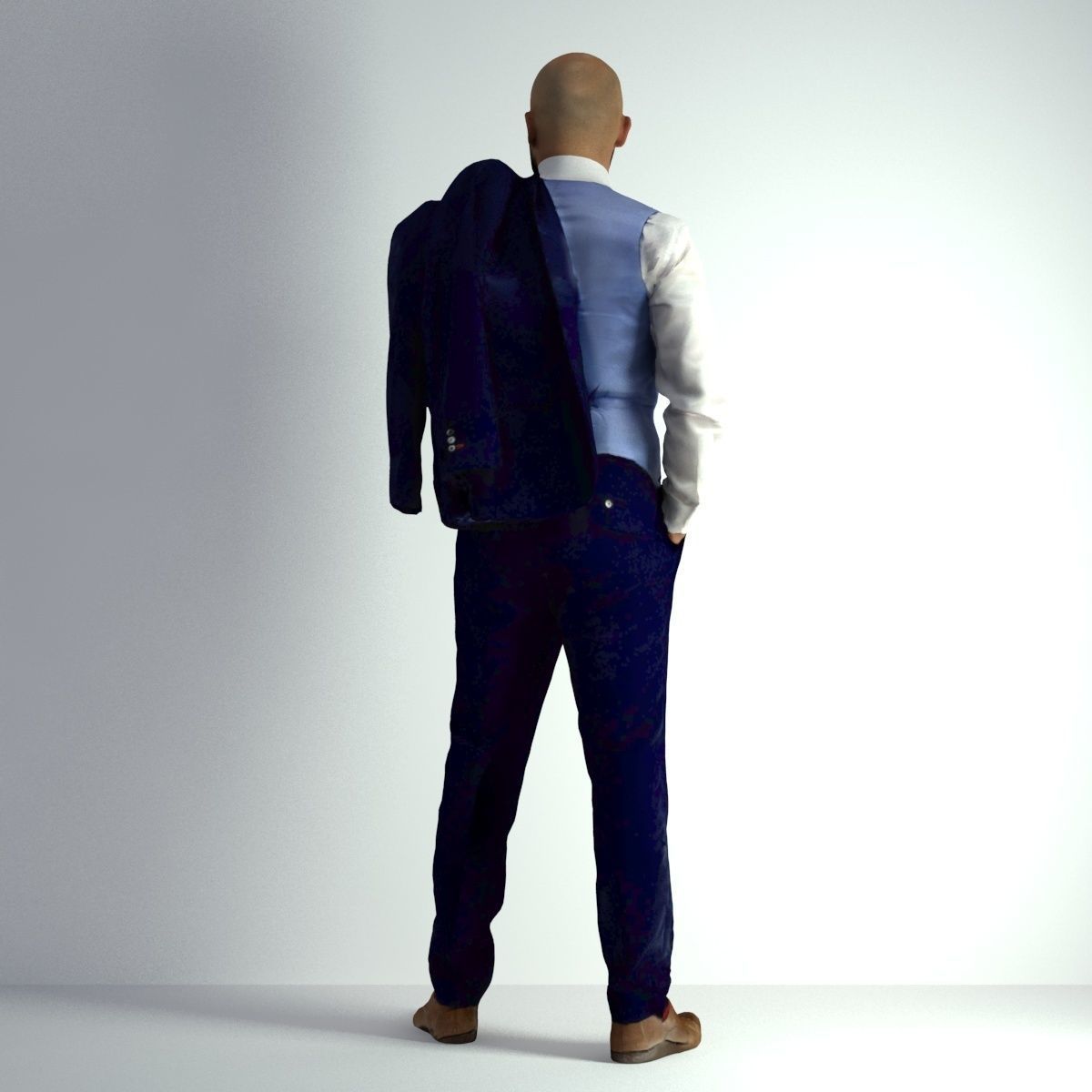 3D Scan Man Night Suit 012 3D model_25
