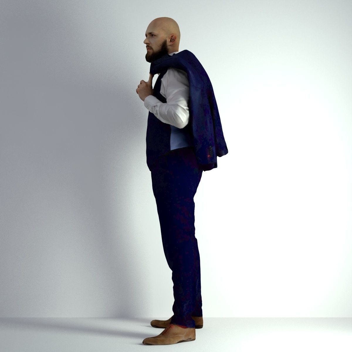 3D Scan Man Night Suit 012 3D model_36