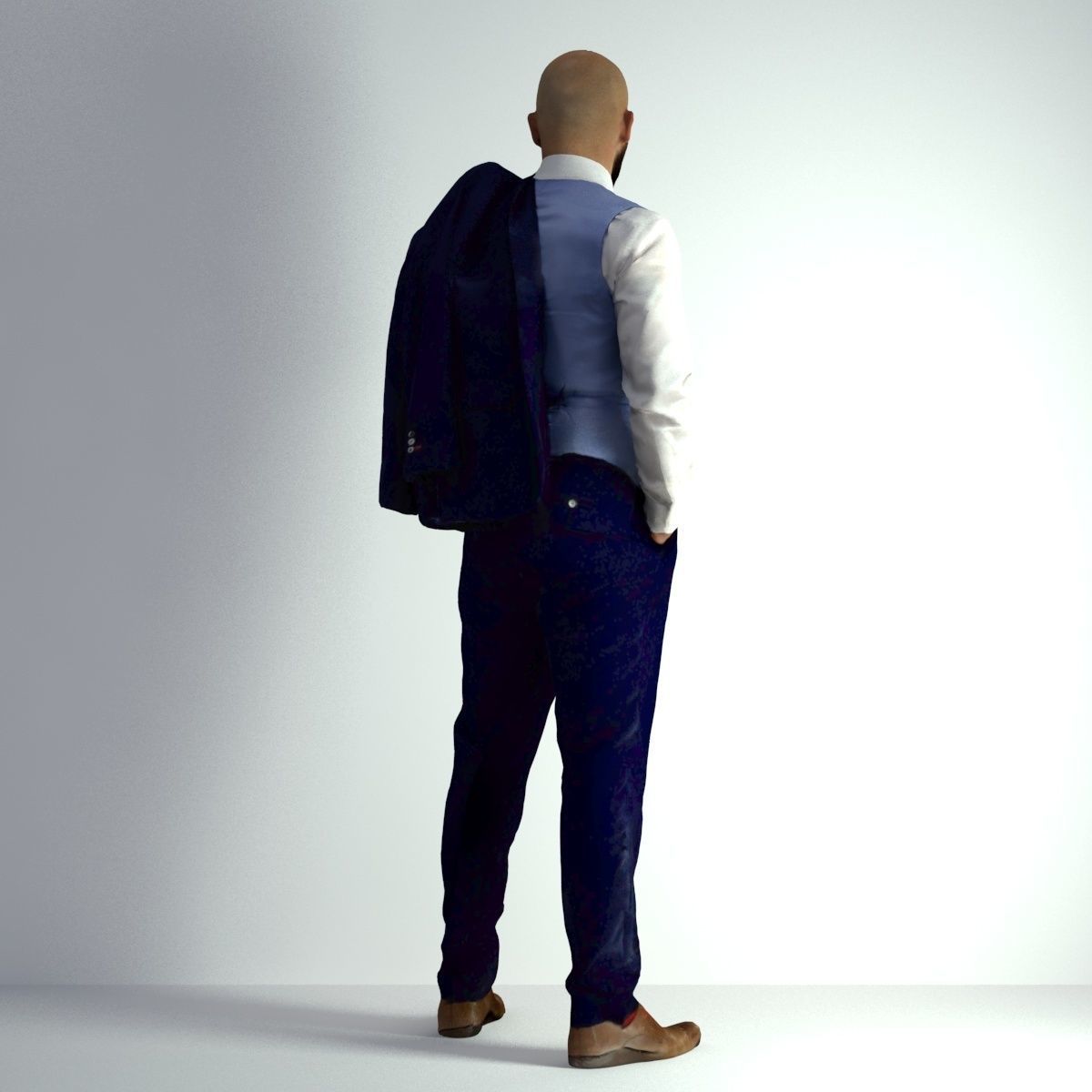 3D Scan Man Night Suit 012 3D model_23