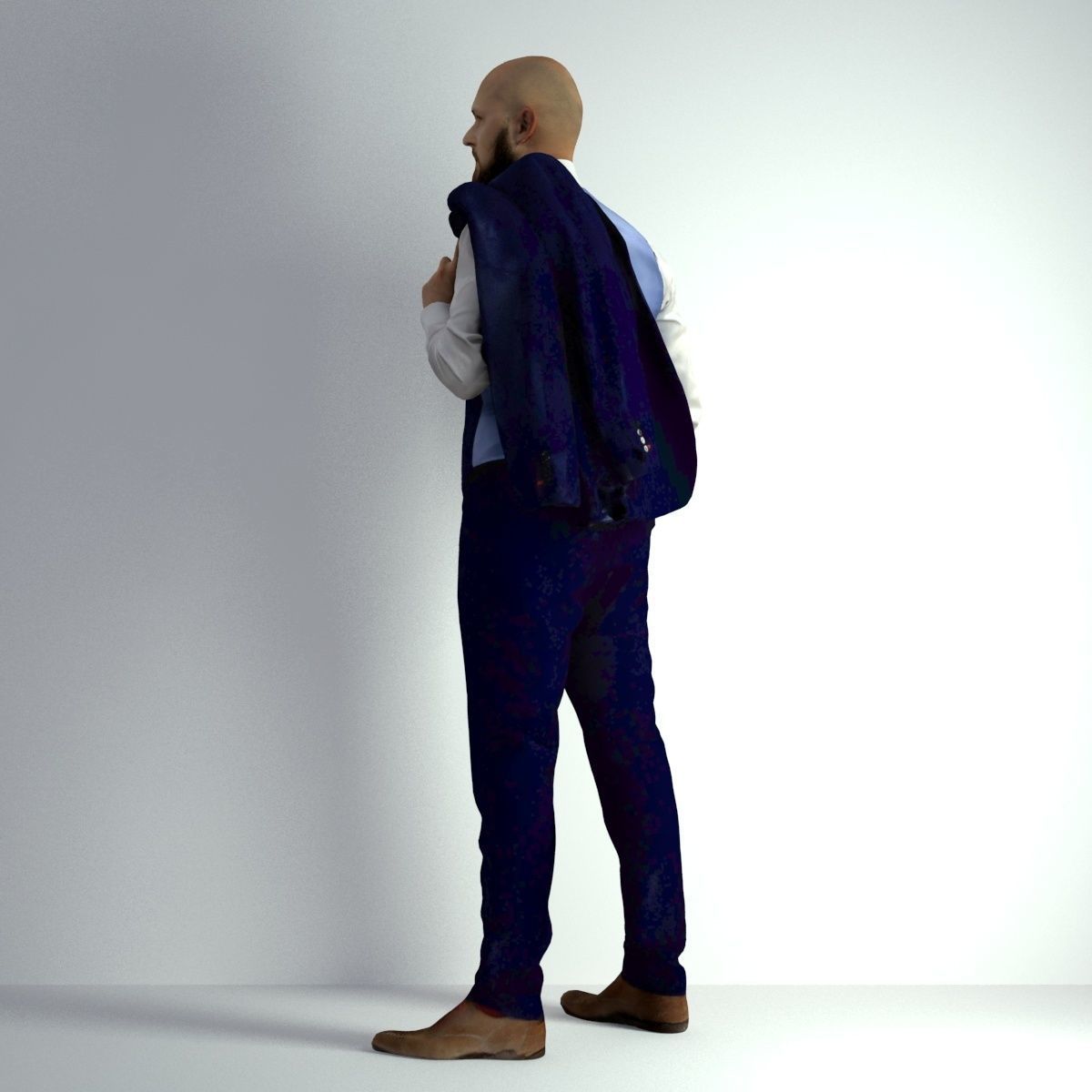 3D Scan Man Night Suit 012 3D model_32