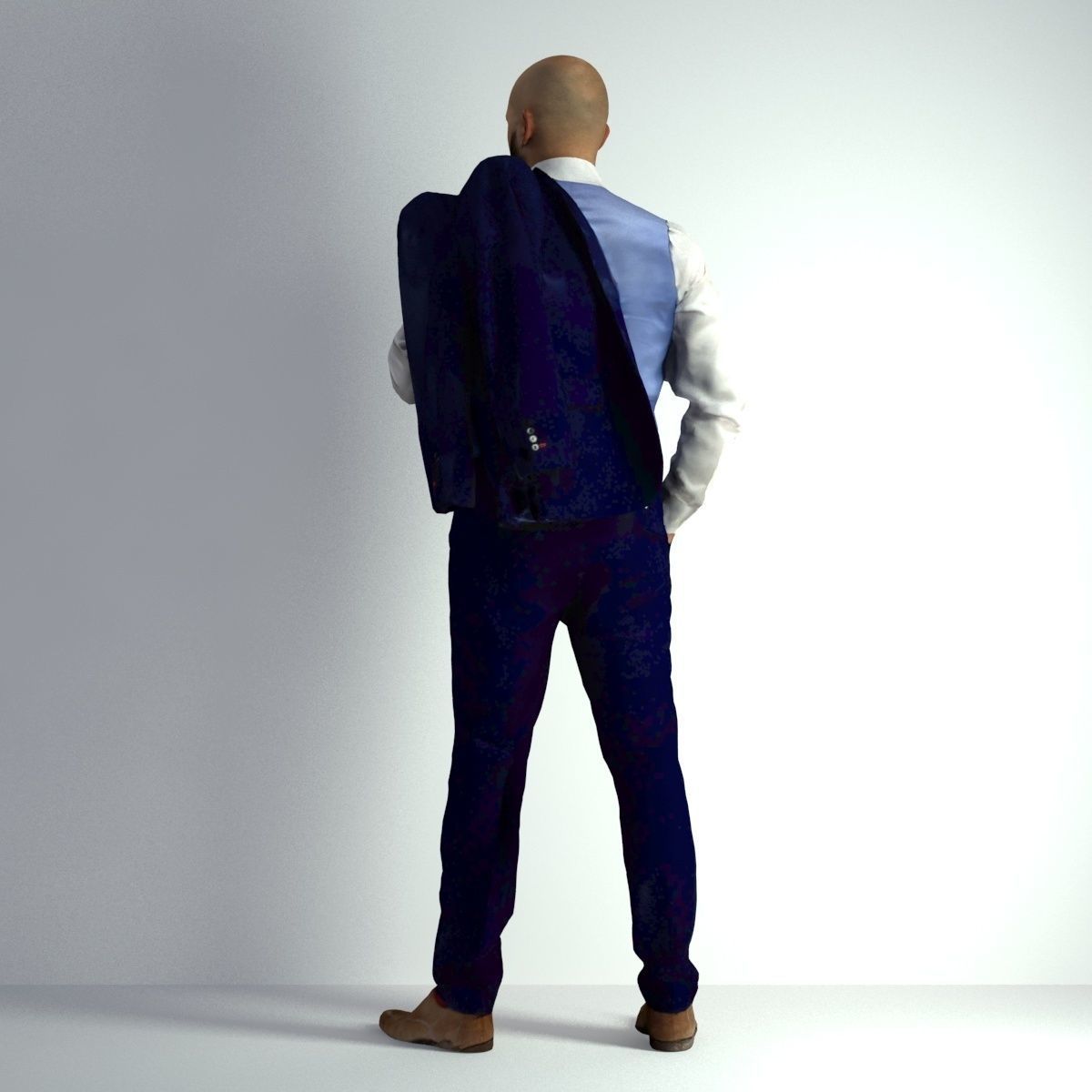 3D Scan Man Night Suit 012 3D model_2