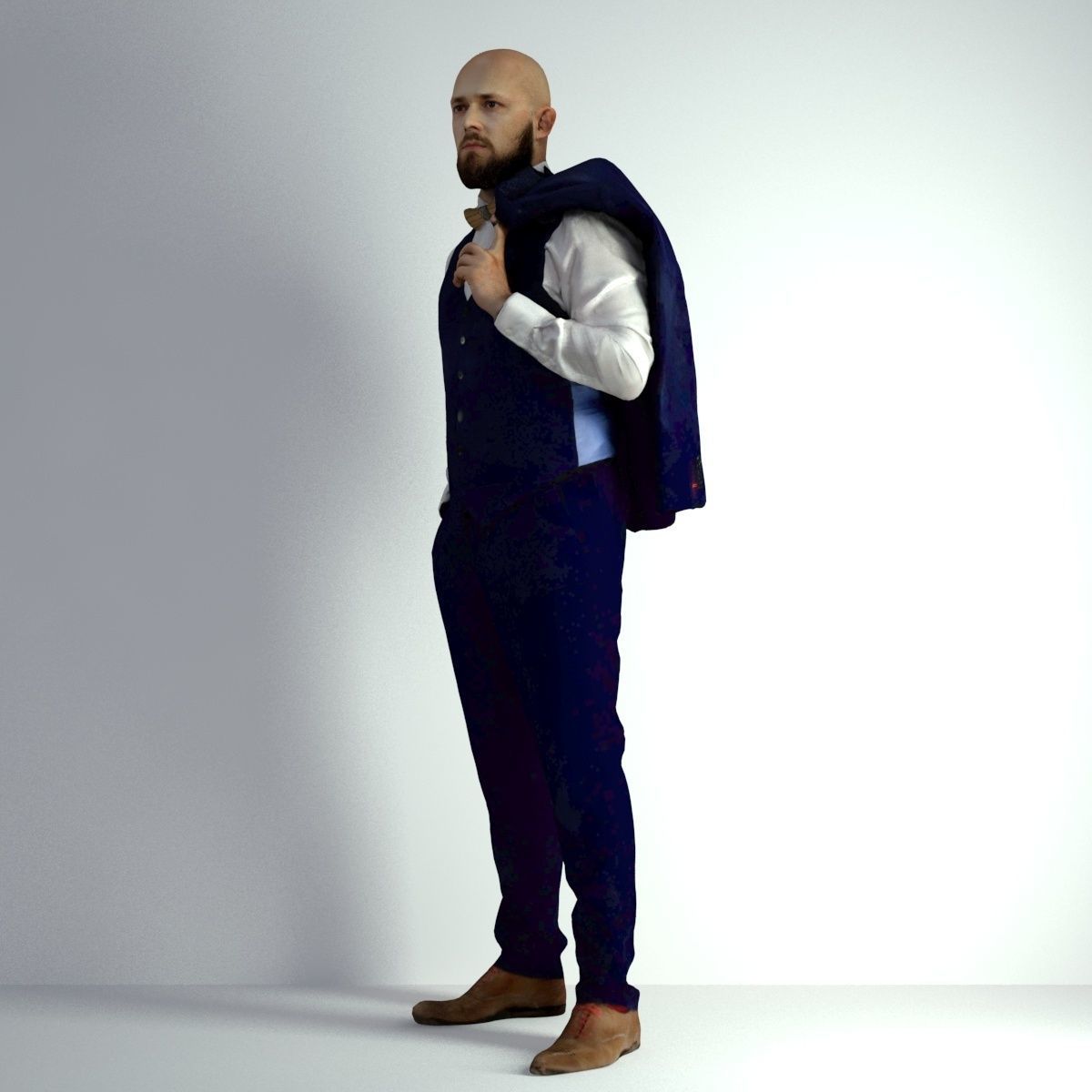 3D Scan Man Night Suit 012 3D model_39