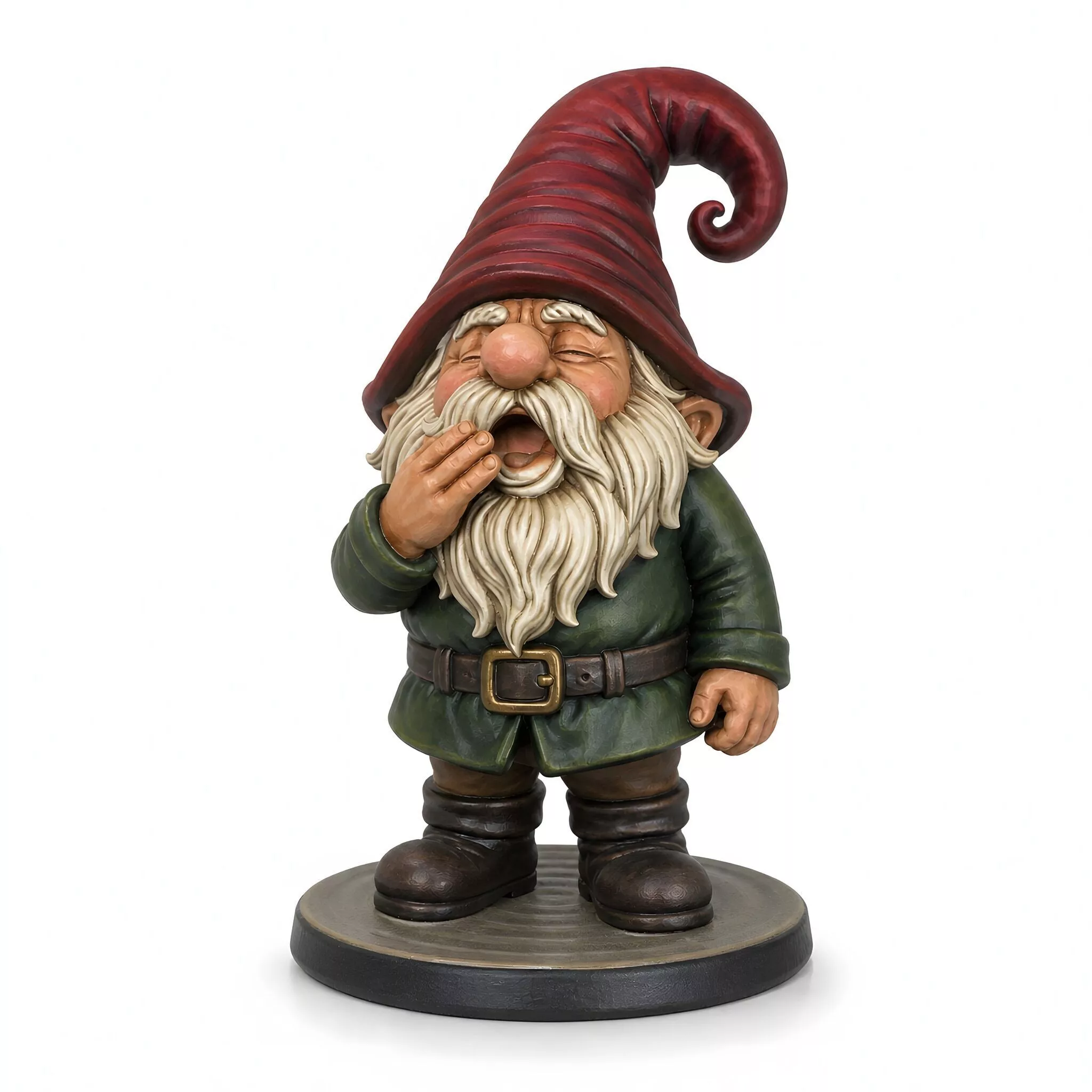 Sleepy Forest Gnome 3D Print Model 3D print model