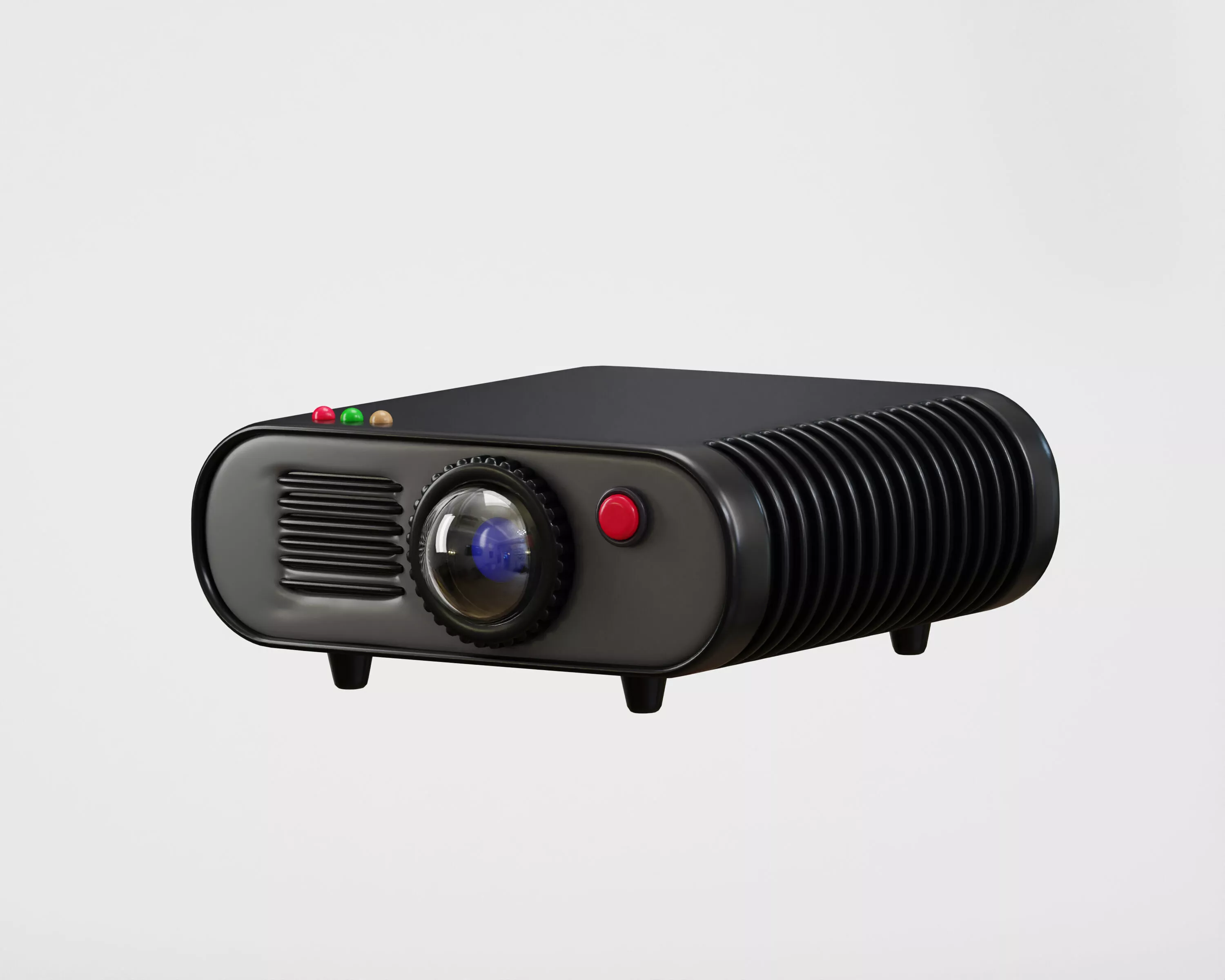 Cartoon Projector Low-poly 3D model