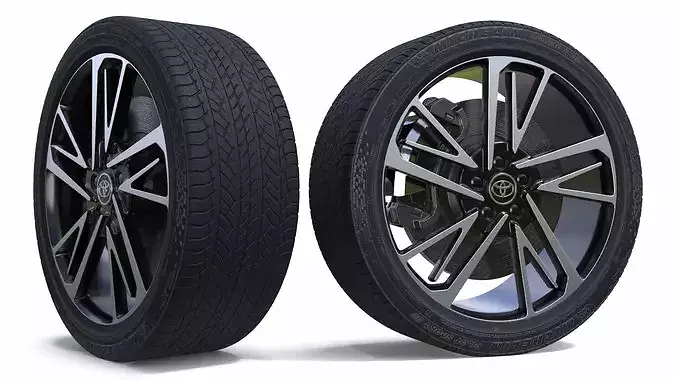 Toyota Camry Wheel 3D model