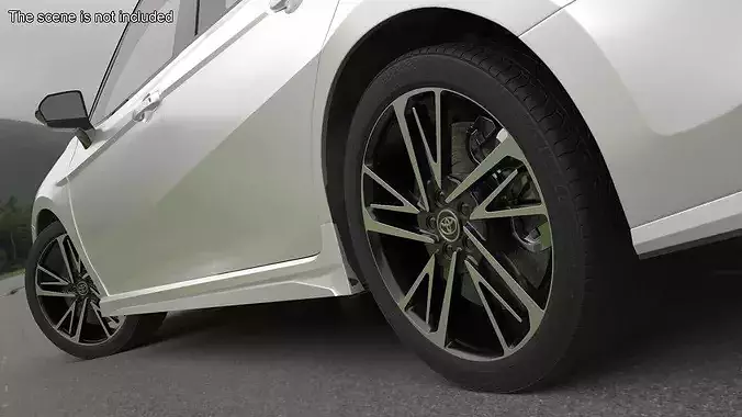 Toyota Camry Wheel 3D model 2