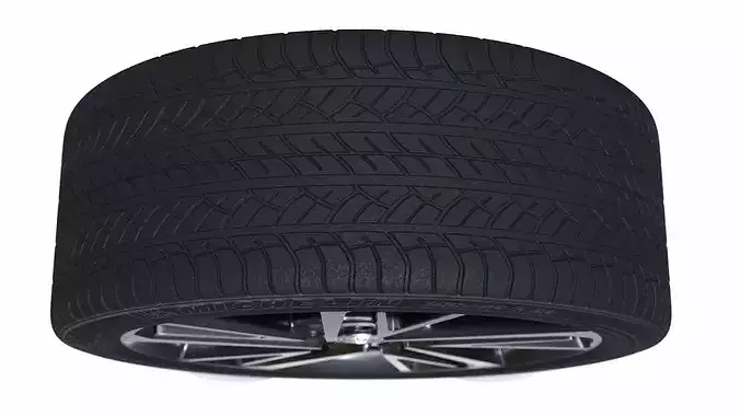 Toyota Camry Wheel 3D model 6